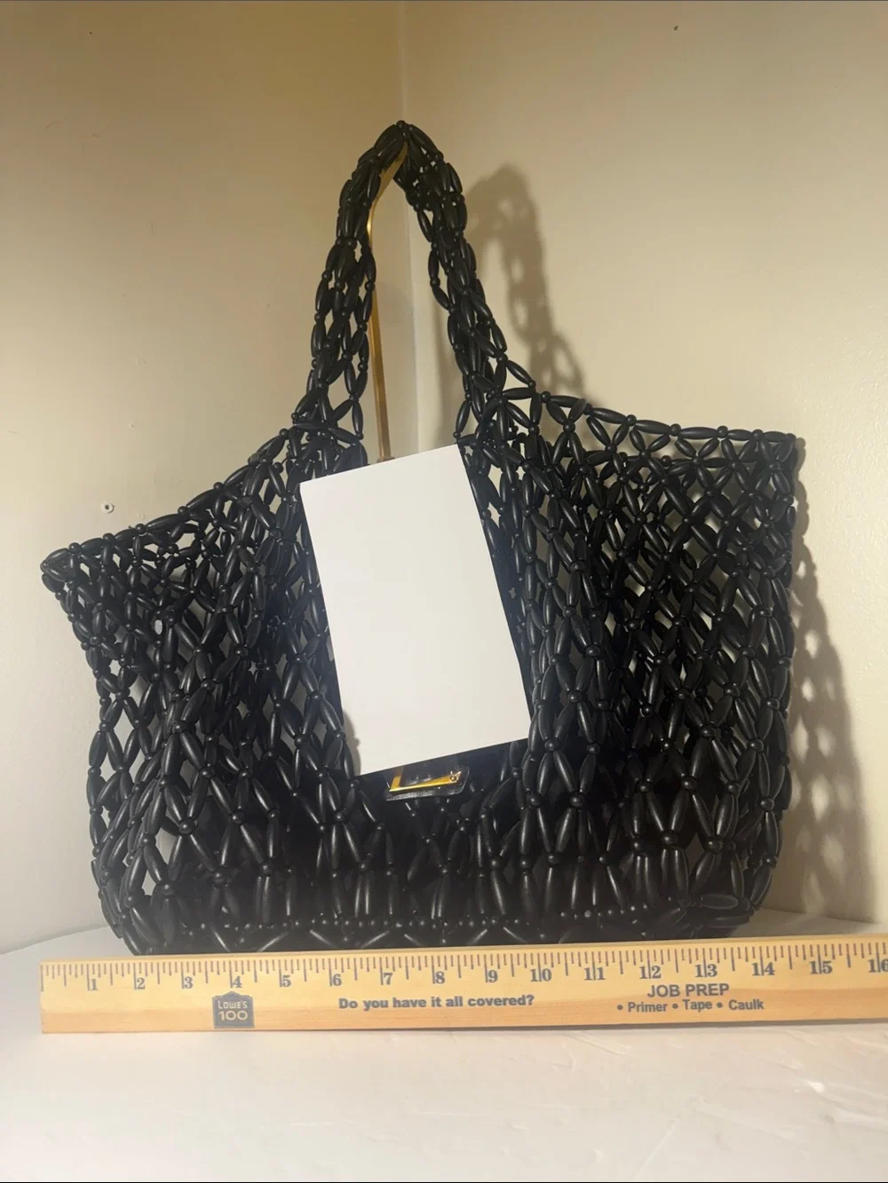 No brand spacious black